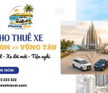 Cho thuê xe Sài Gòn đi Vũng Tàu giá tốt, xe đời mới, tiện nghi